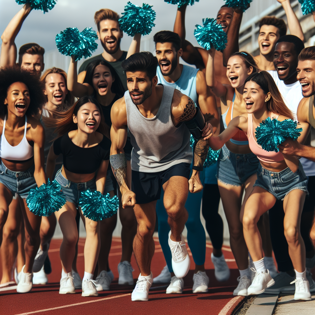 Why you need a cheering squad in your fitness journey